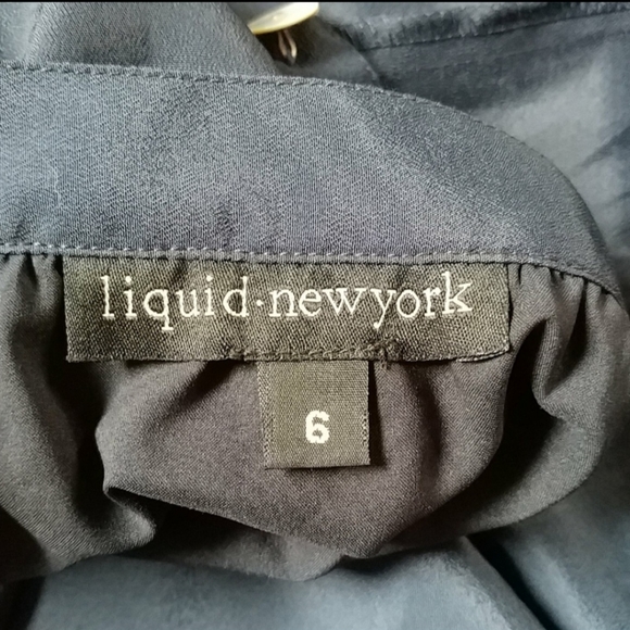 LIQUID NEWYORK SILK SKIRT - Picture 3 of 11